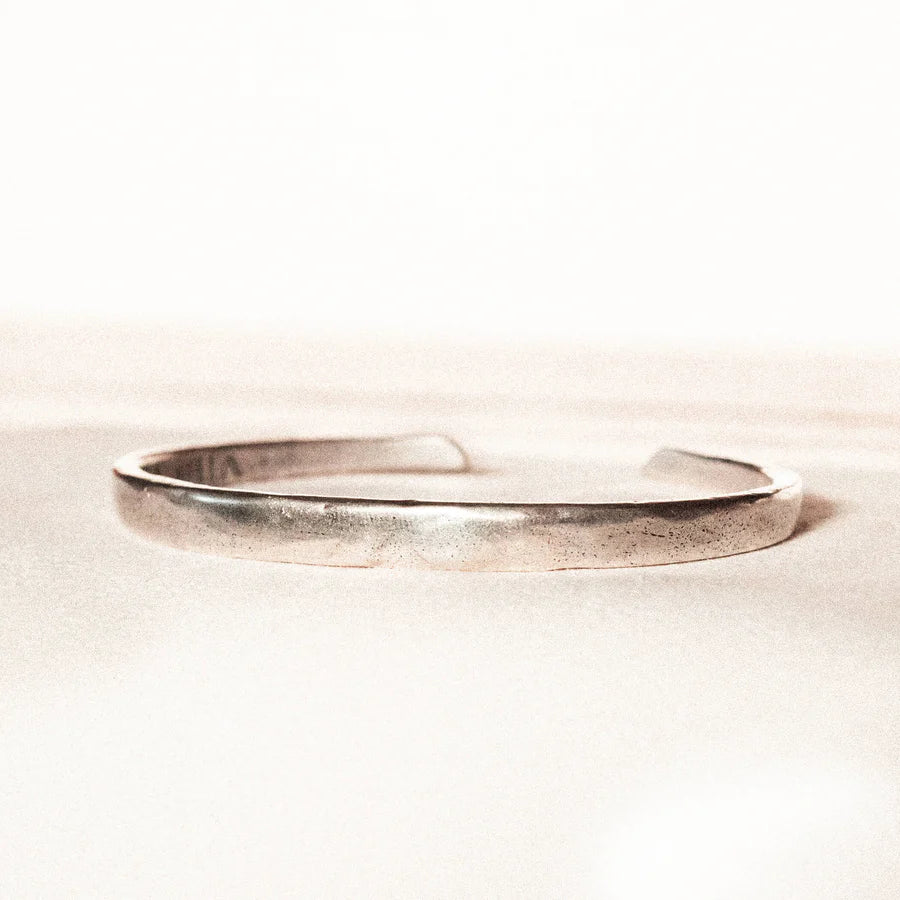 Salty Dagger Timekeeper Cuff Silver -Medium