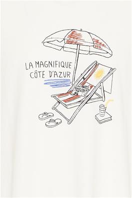 Solid Côte D’Azur tee
