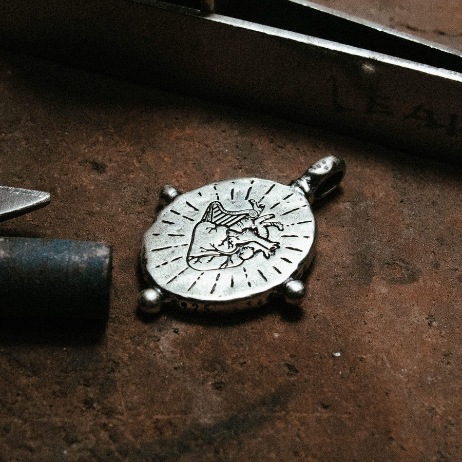 Salty Dagger True North Pendant Silver