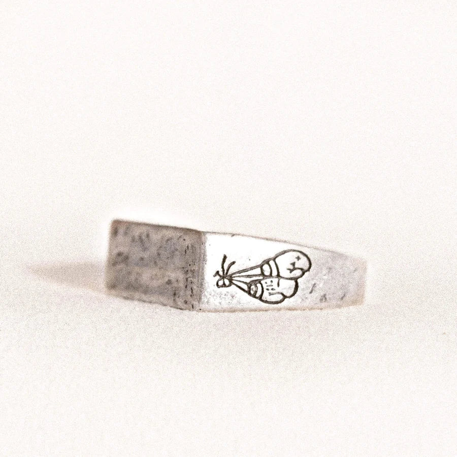 Salty Dagger The Boxer Ring Silver