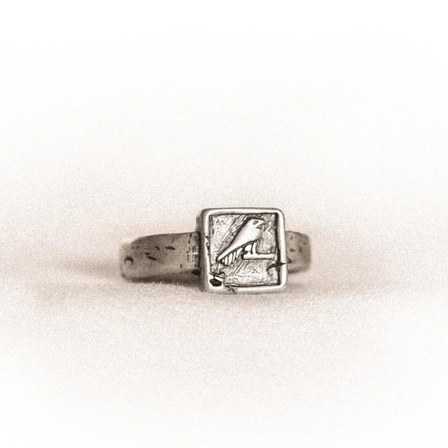 Salty Dagger Hathor The Sky Deity Ring Silver