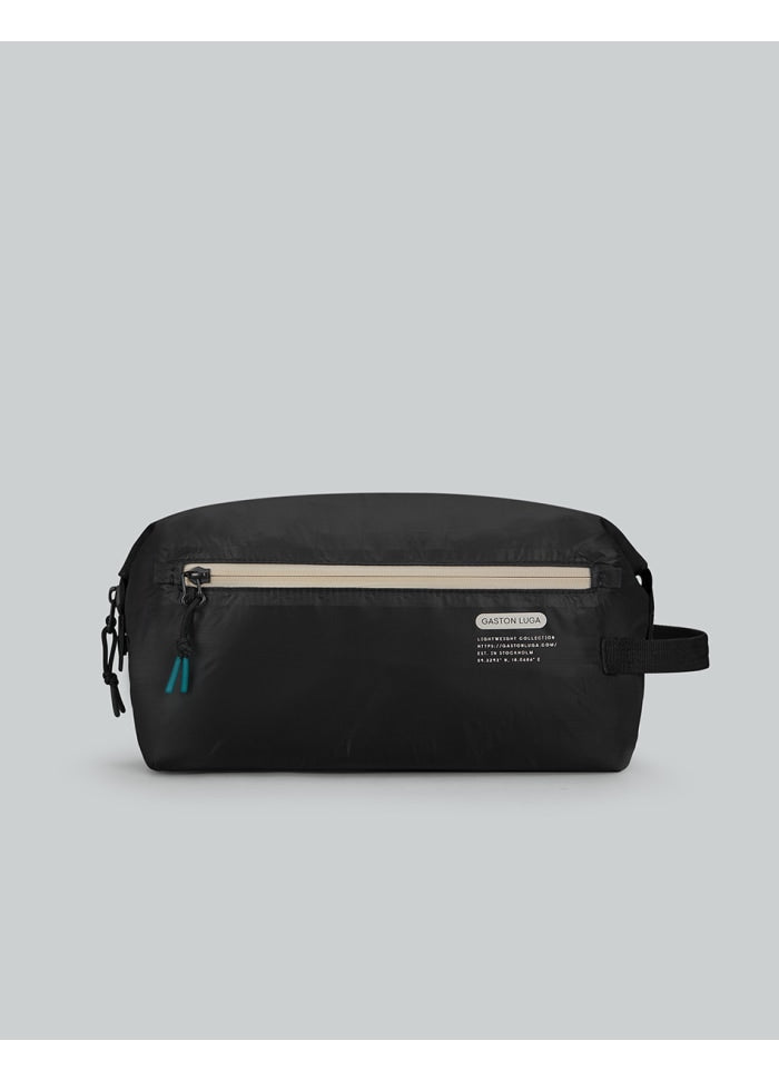Gaston Luga Lightweight Washbag Black