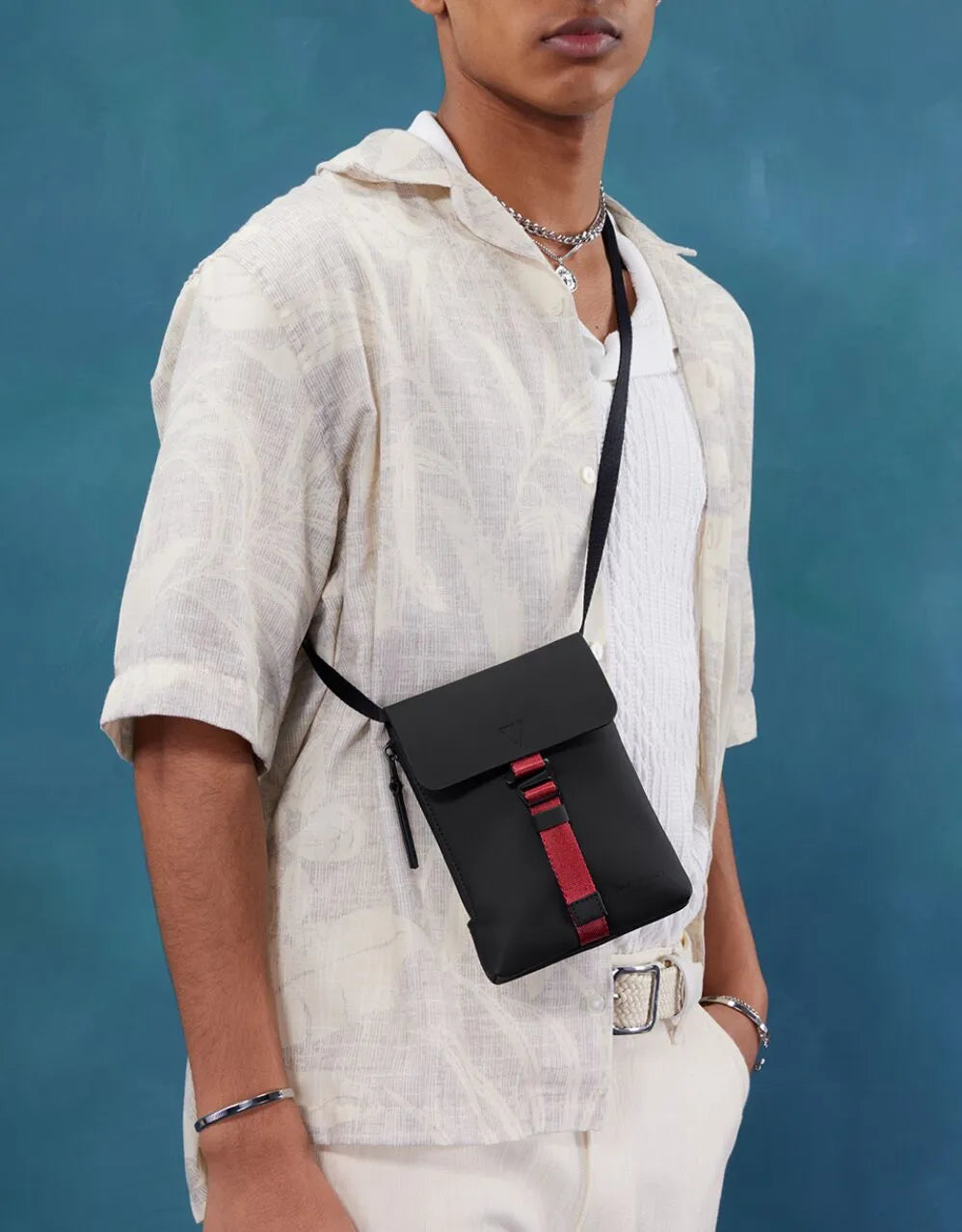 Splash Mini Crossbody bag Gaston Luga Black