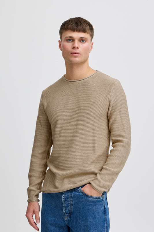 SDJarah Crew Knit Oatmeal