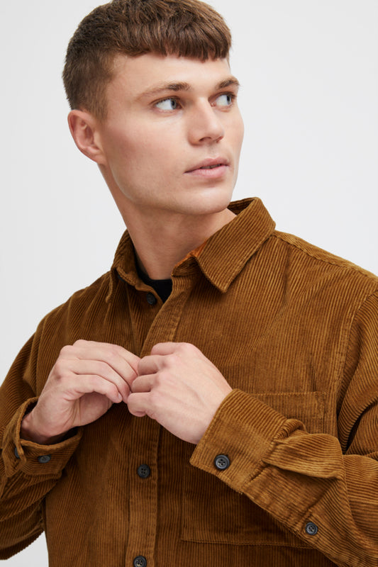 SDNam Corduroy Overshirt Cinnamon