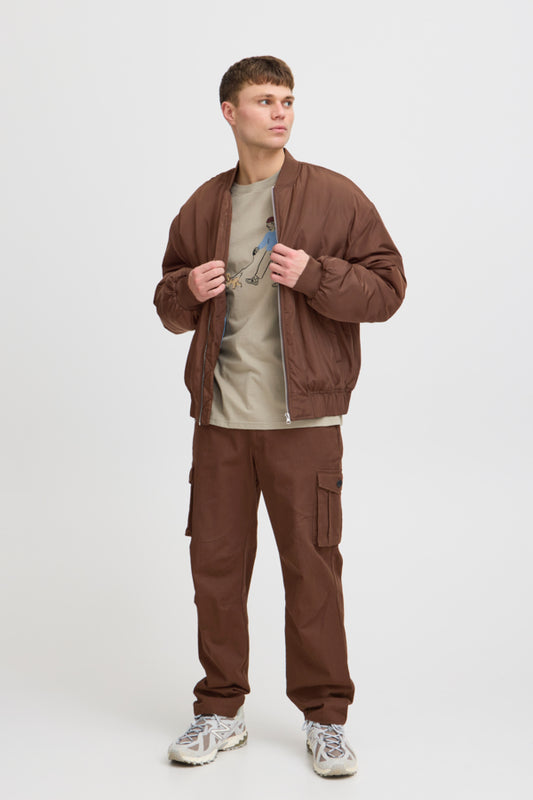 SDMeino Bomber jacket Brown