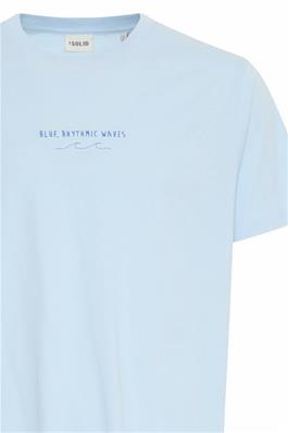 Solid Rhythmic waves tee